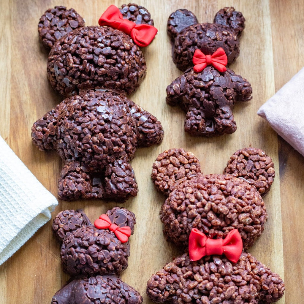 Chocolate Rice Crispy Bears