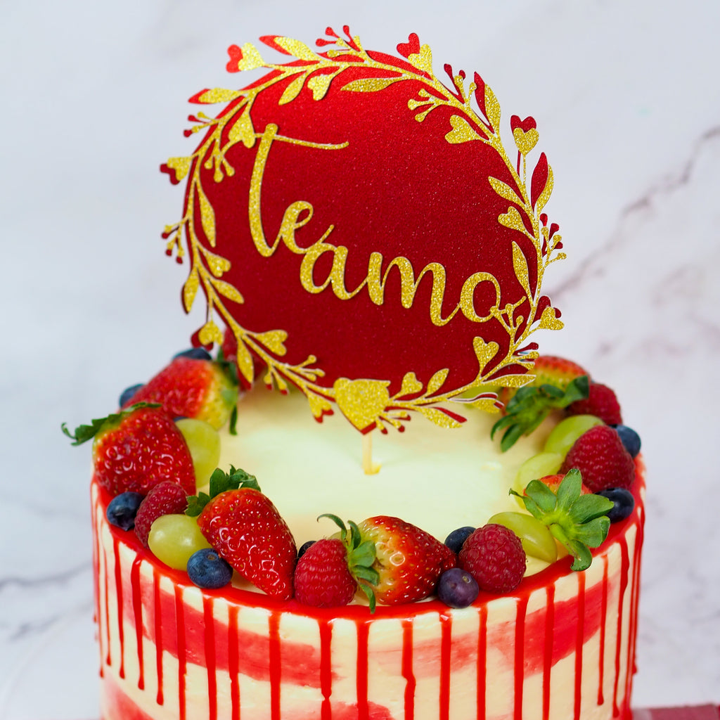 Valentine's Day Tres Leches Cake