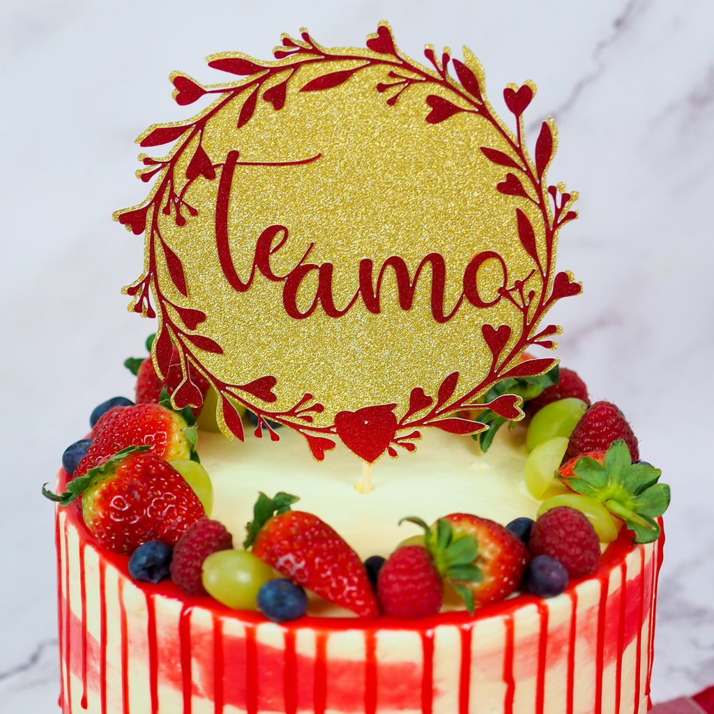 Valentine's Day Tres Leches Cake