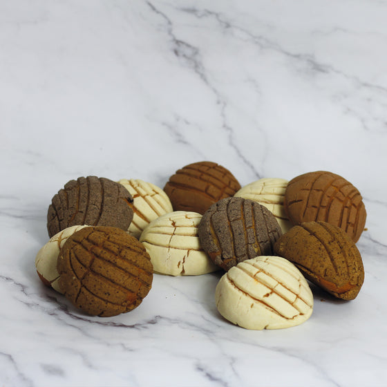 Mini Concha - Individual, minimum 10 per order, any flavour
