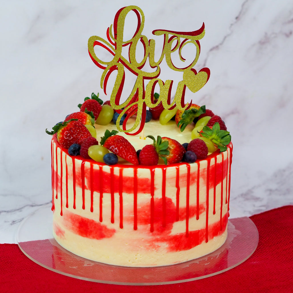 Valentine's Day Tres Leches Cake